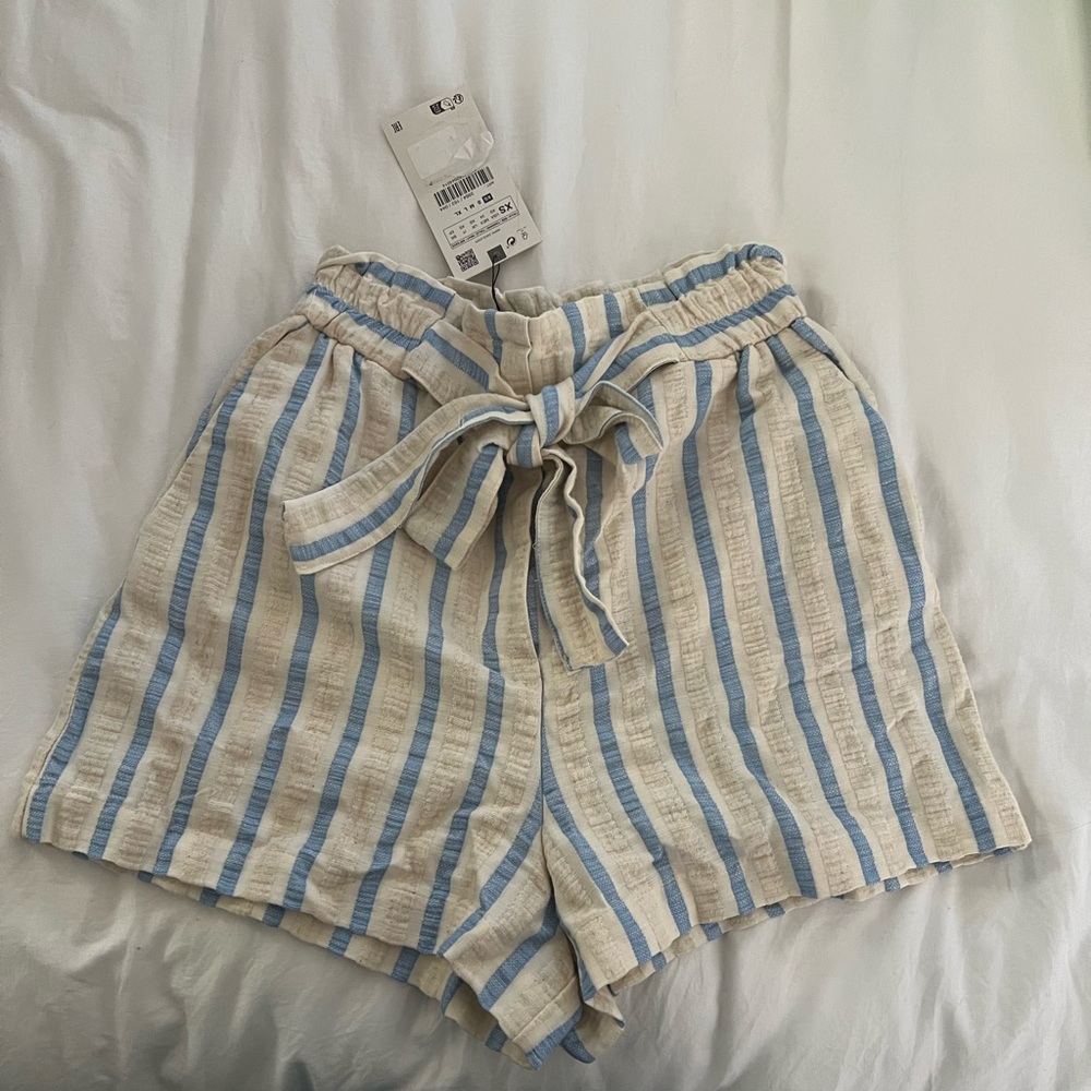 Brand new striped shorts